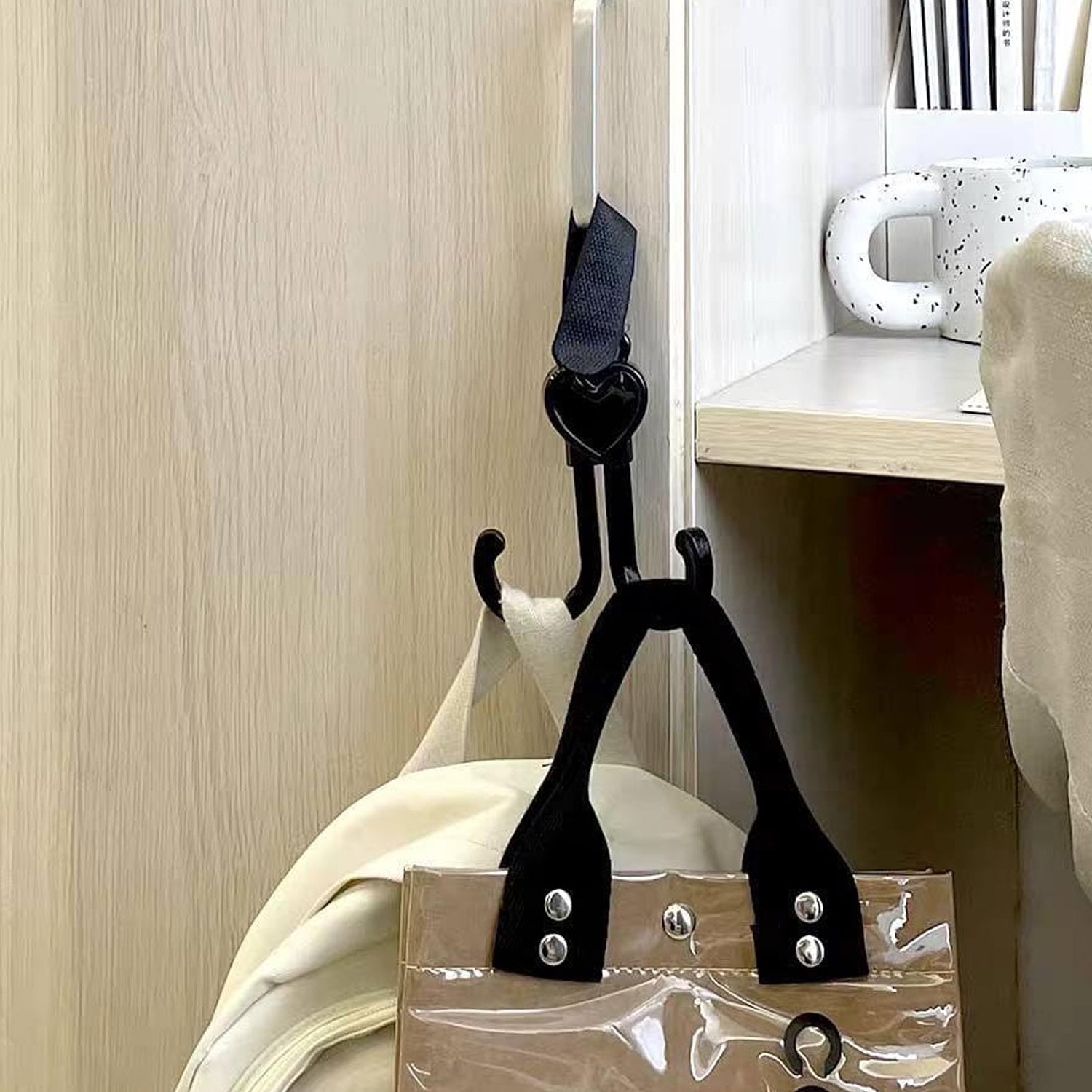 8742 Multi-Purpose Strong Pushchair Hook Clip Baby Carriage Hook 360Degree Rotating Black Stroller Clip for Hanging Bag, Baby Carriage Hook for Cars, Wheelchairs, Walking Aids, Bicycles, Shopping Trolley, Bicycles (1 Pc) 8742 Multi-Purpose Strong Pushchair Hook Clip Baby Carriage Hook 360Degree Rotating Black Stroller Clip for Hanging Bag, Baby Carriage Hook for Cars, Wheelchairs, Walking Aids, Bicycles, Shopping Trolley, Bicycles (1 Pc)
